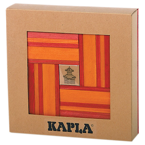 Imagen de Kapla 40 piezas bicolor + Libro