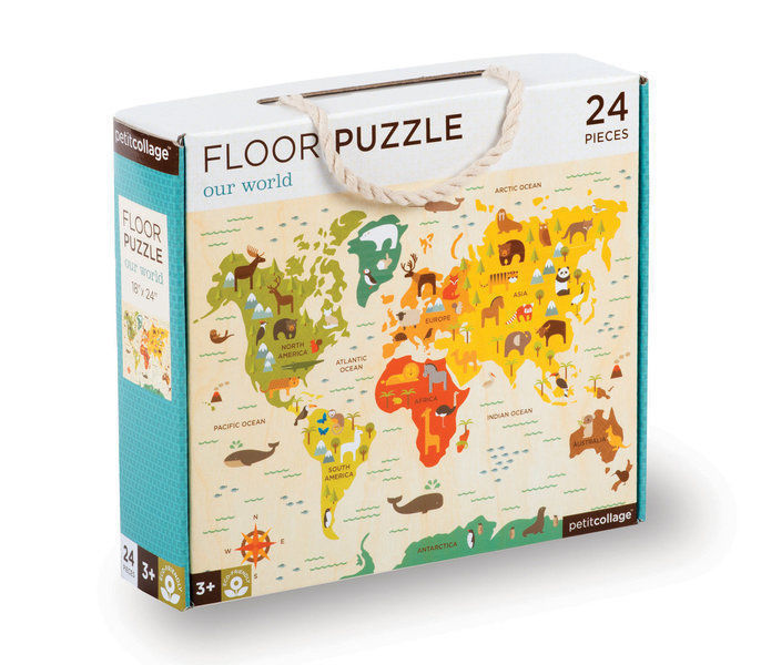 Imagen de Puzzle Gigante Mapa Mundi
