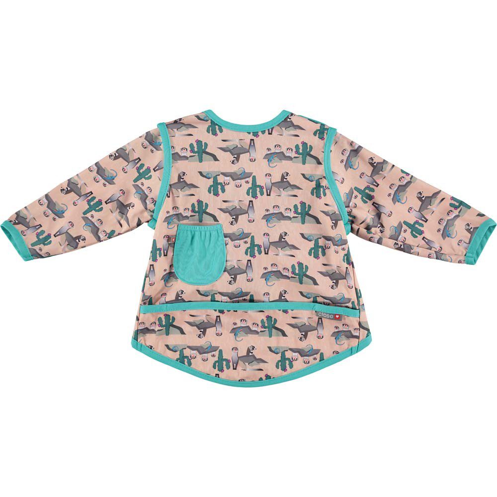 Imagen de Babero bebé "Ferret" impermeable con mangas