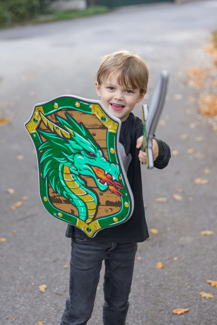 Imagen de Escudo Dragón Verde