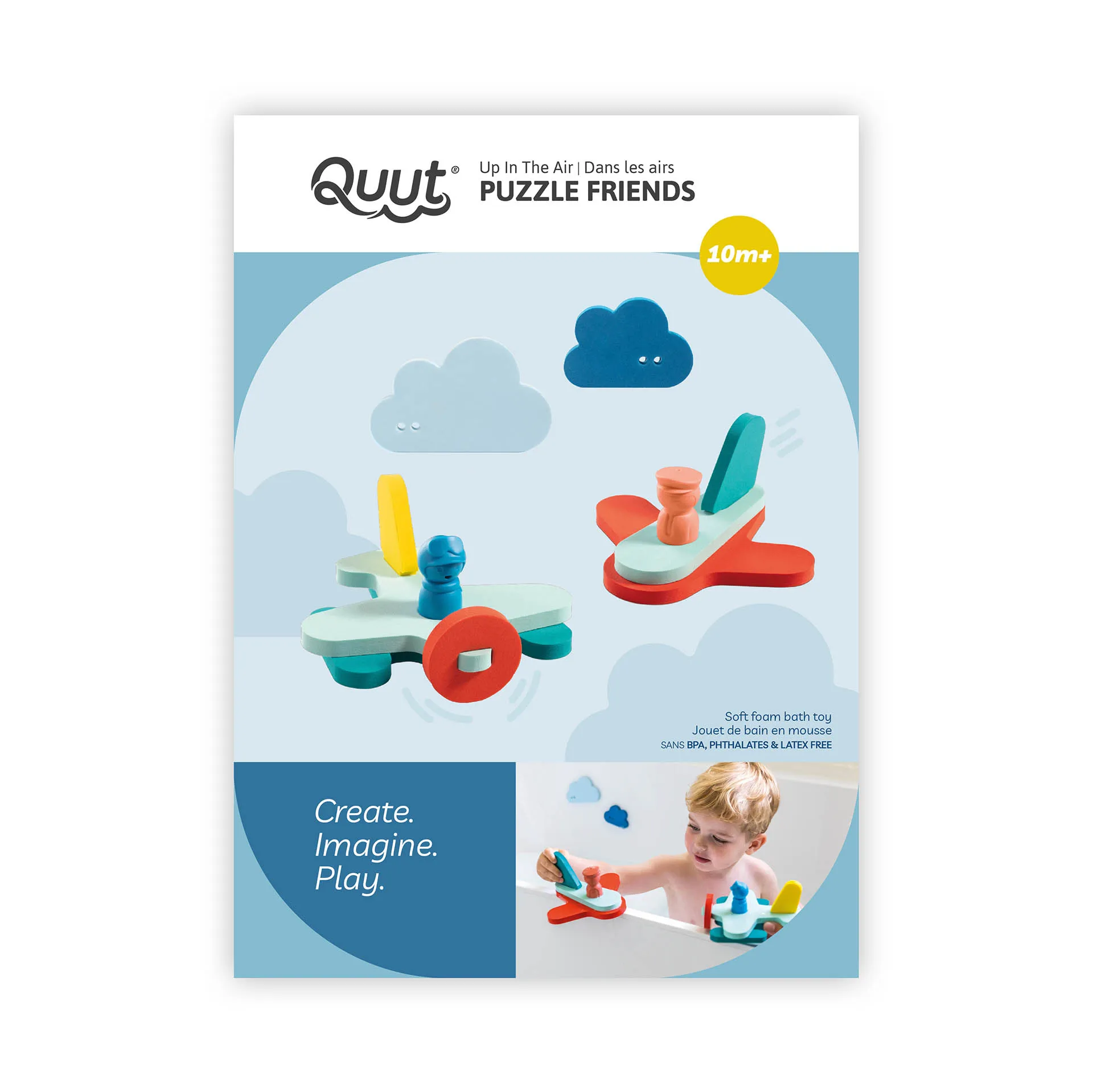 Imagen de Puzzle baño Quut - Up in the Air