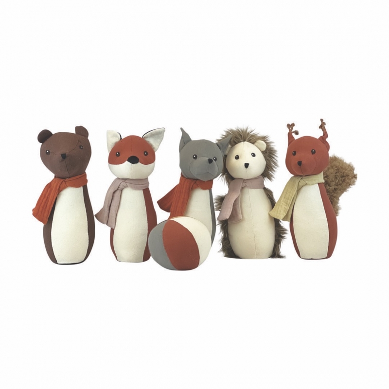 Imagen de Juego de Bolos " Animales del Bosque"