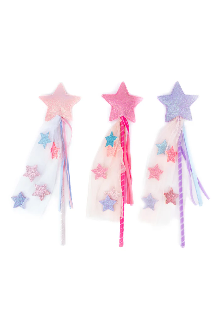 Imagen de Varita mágica "Pide un deseo a una estrella" (3 colores surtidos)