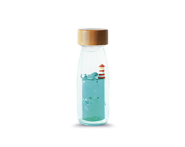 Imagen de Botella Sensorial con agua Whale- Petit Boum
