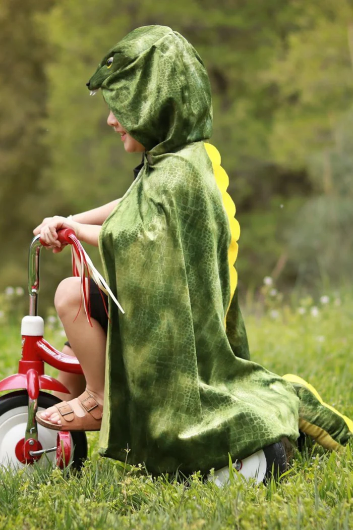 Imagen de Capa de dinosaurio con capucha T-Rex