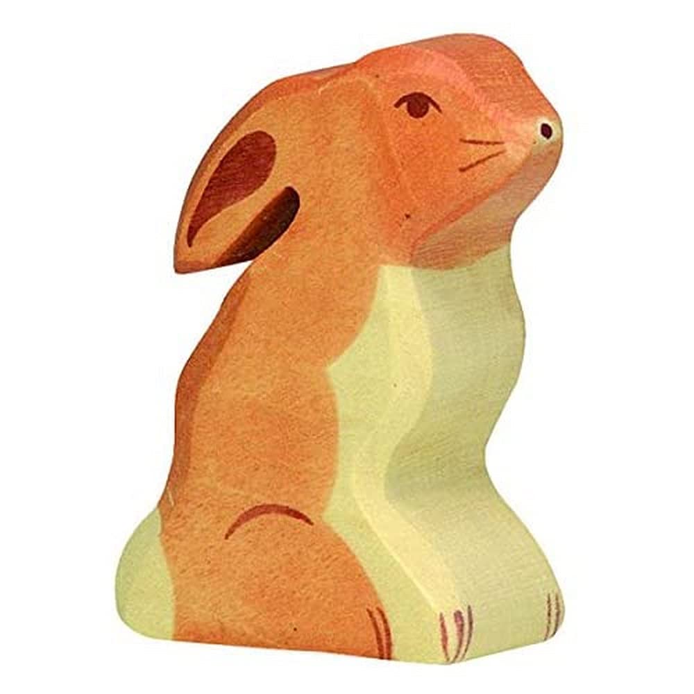 Imagen de Conejo de madera sentado de Holztiger