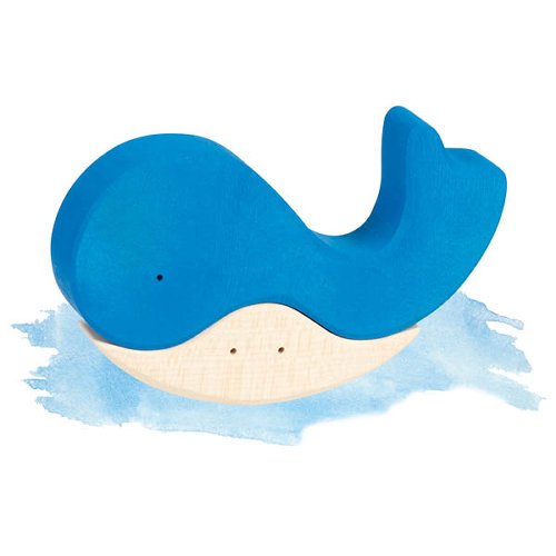 Imagen de Puzzle 2 piezas oscilante ballena y raya