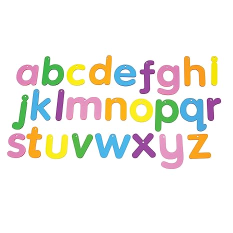 Imagen de Letras minúsculas Rainbow
