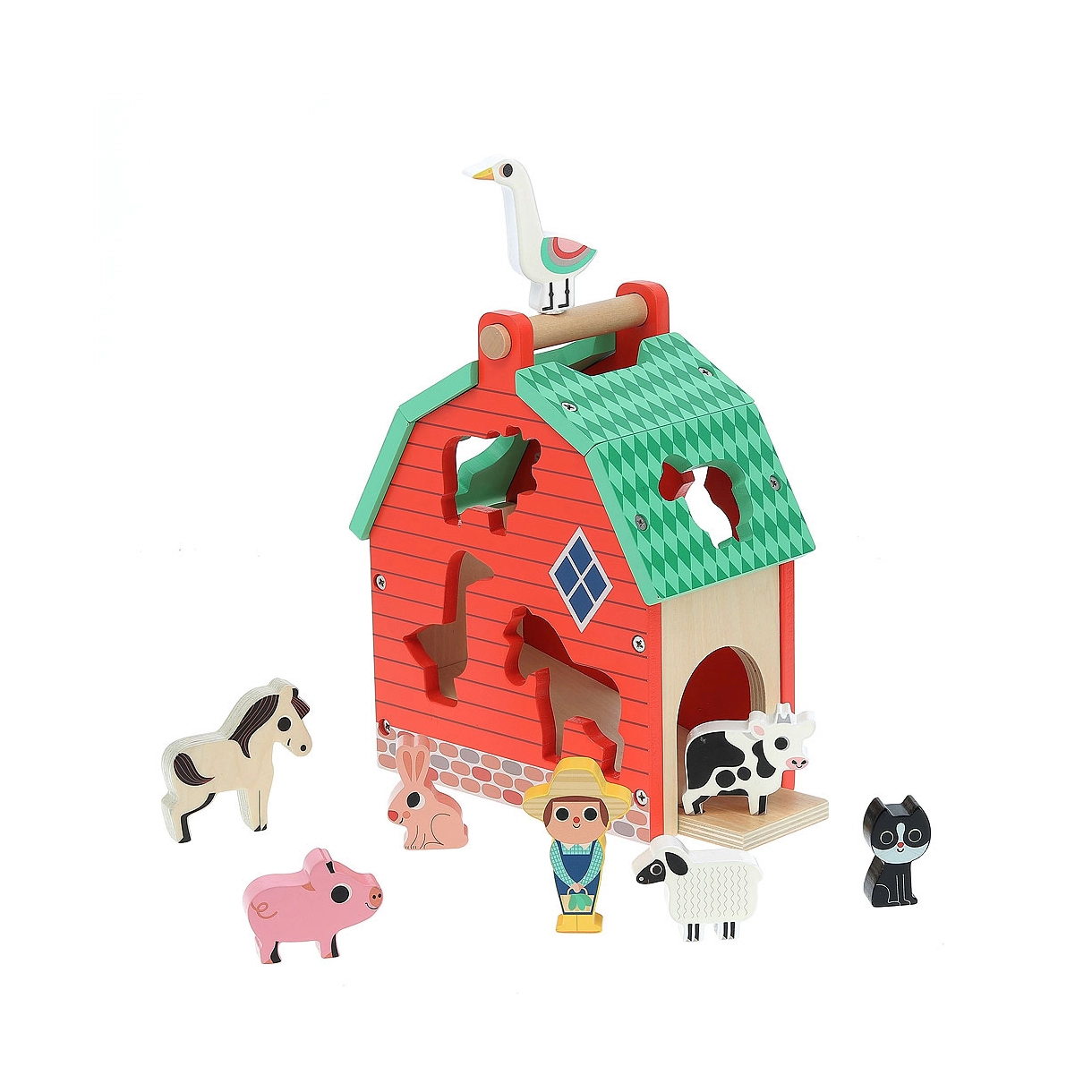Imagen de Clasificador de formas Mi granja de Vilac
