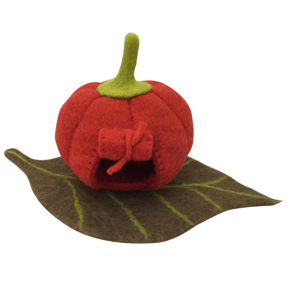 Imagen de Casa Calabaza de lana (incluye alfombra)