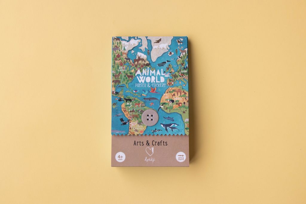 Imagen de Animal World Poster&Stikers