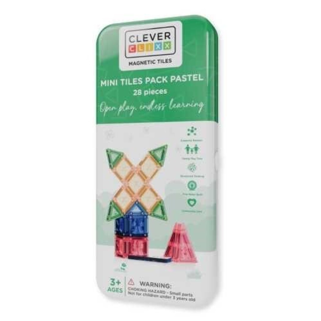 Imagen de Pack Mini Travel Tiles Pastel 28 piezas