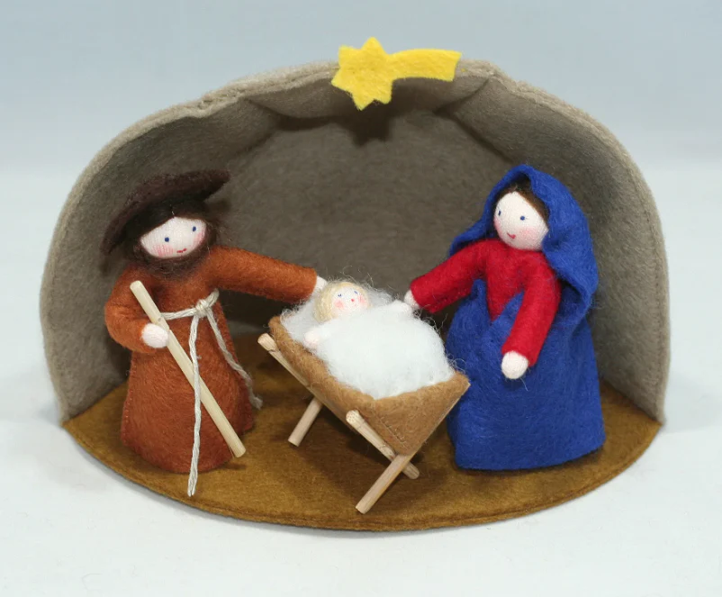 Imagen de Pesebre de fieltro