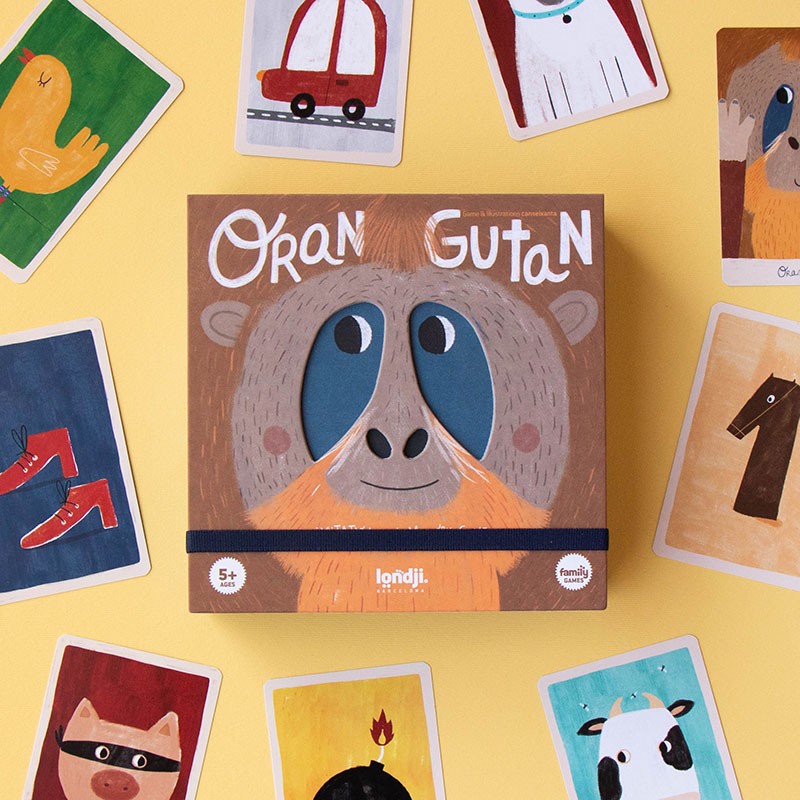 Imagen de Orangután Juego de memoria e imitación