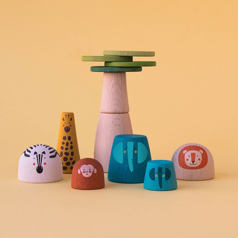 Imagen de Wooden World Savanna