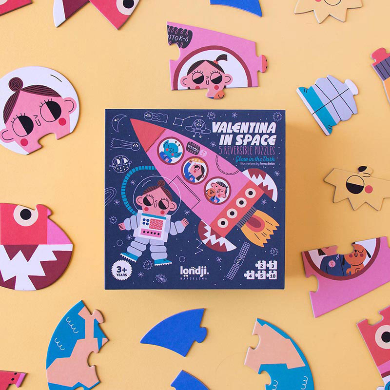 Imagen de Puzzle Valentina in Space