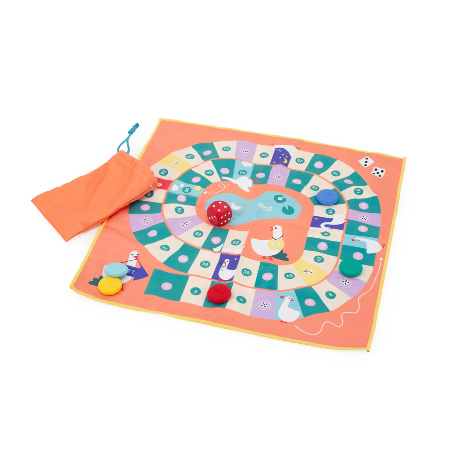 Imagen de Juego de viaje - Juego de la oca - Serpientes y escaleras - Quut