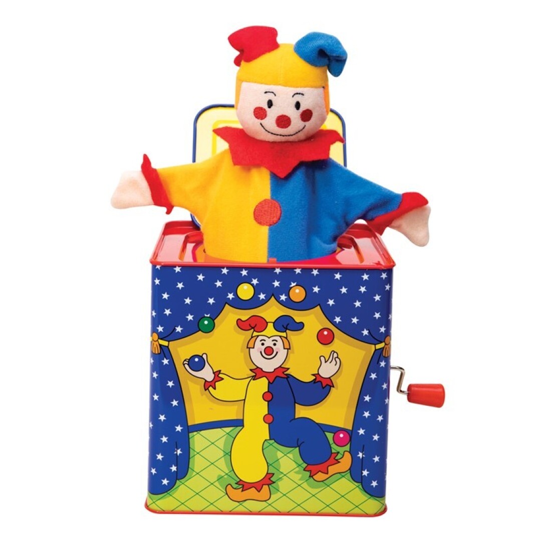 Imagen de Payaso Caja Música Lata Schylling