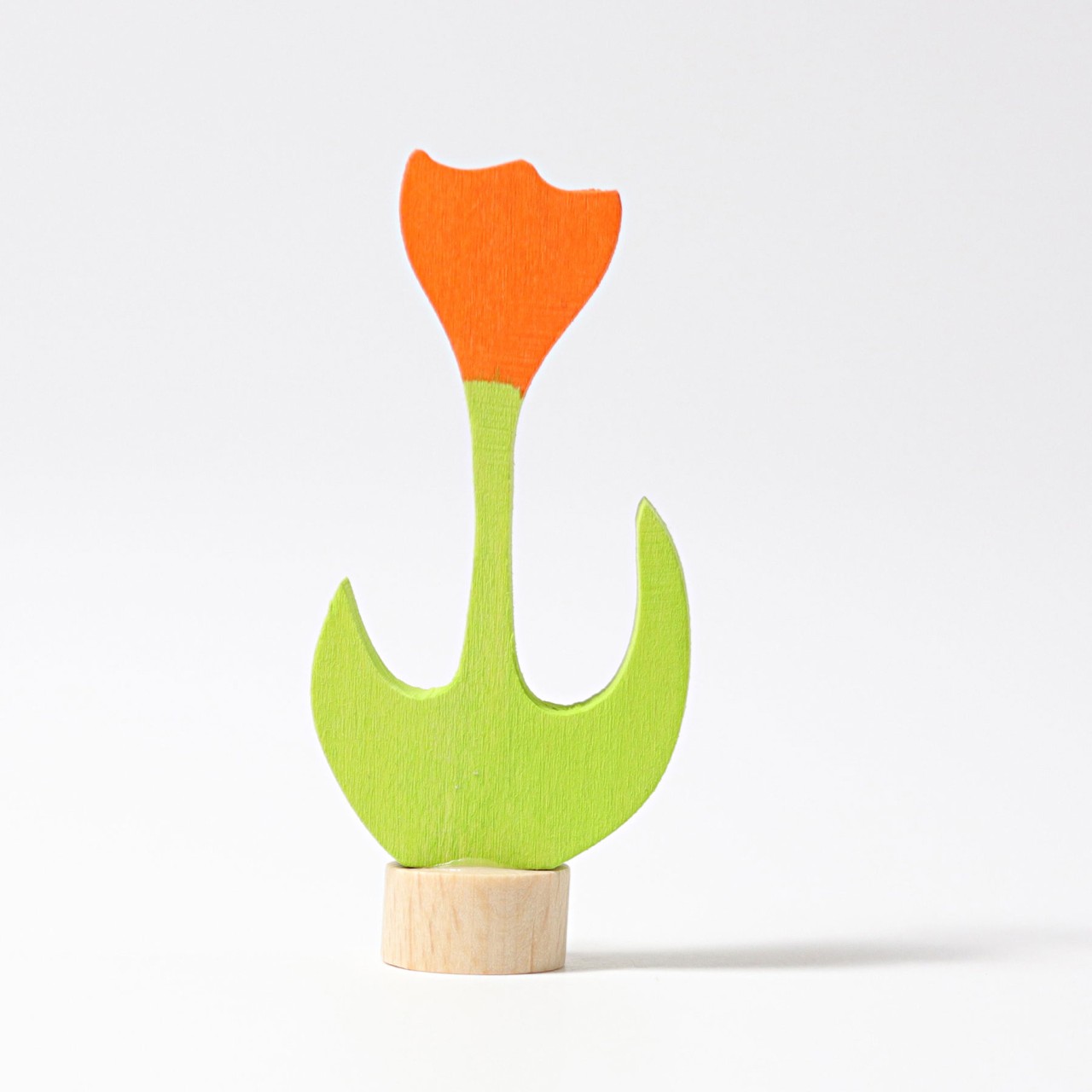 Imagen de Figura decorativa Tulipán naranja para círculo de celebraciones