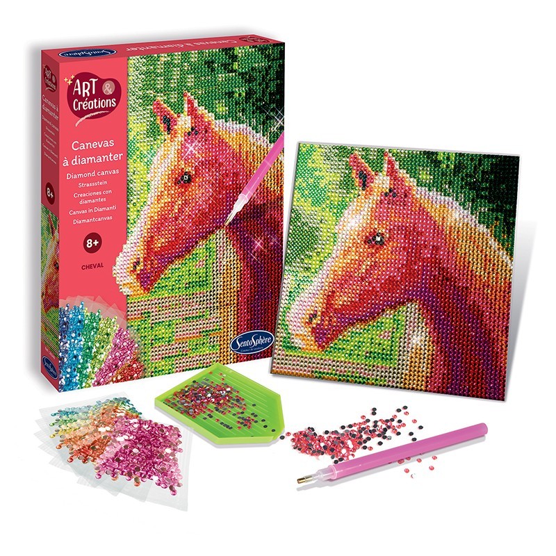 Imagen de Lienzo de diamantes -Caballo