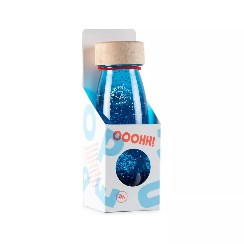 Img Galeria Botella sensorial flotante Petit Boum Azul