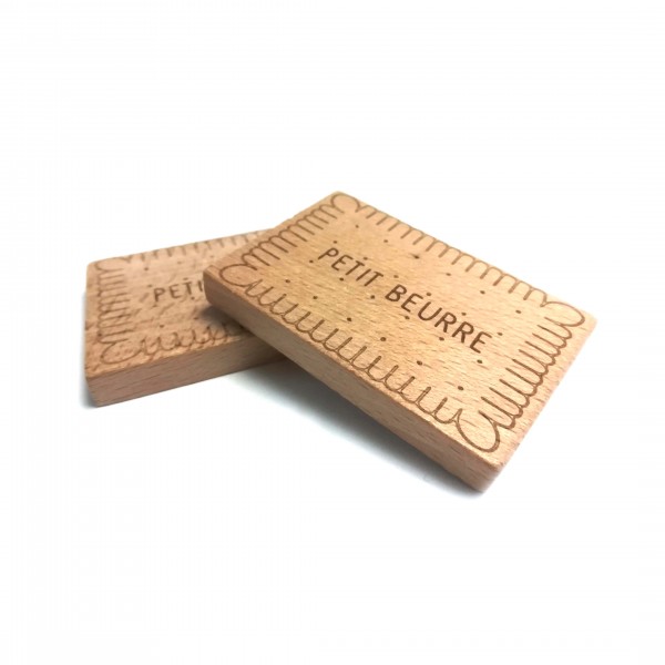 Imagen de Galleta "Petit Beurre" de madera