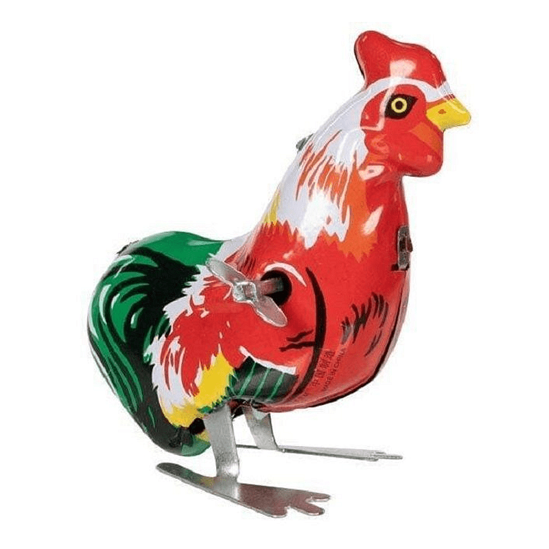 Imagen de Gallo de metal (con cuerda)
