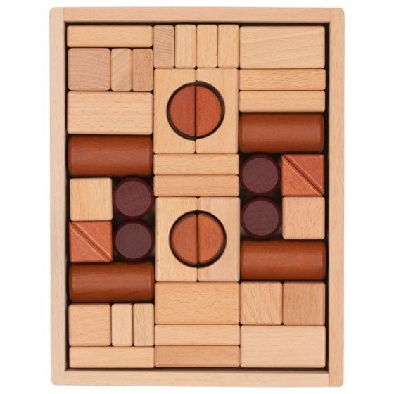 Imagen de Juego de construcción en caja de madera