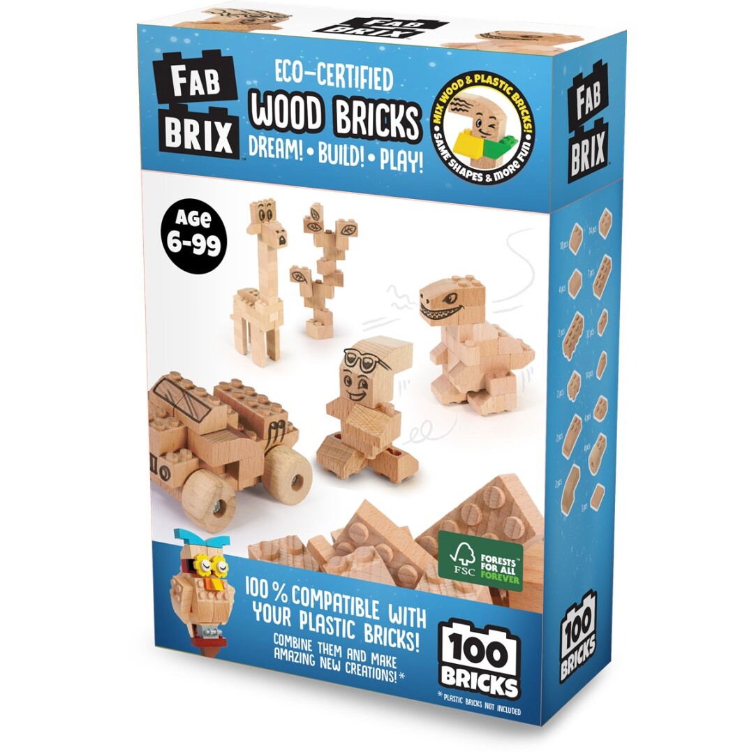 Imagen de FabBrix Natural Eco-Pack 100 piezas