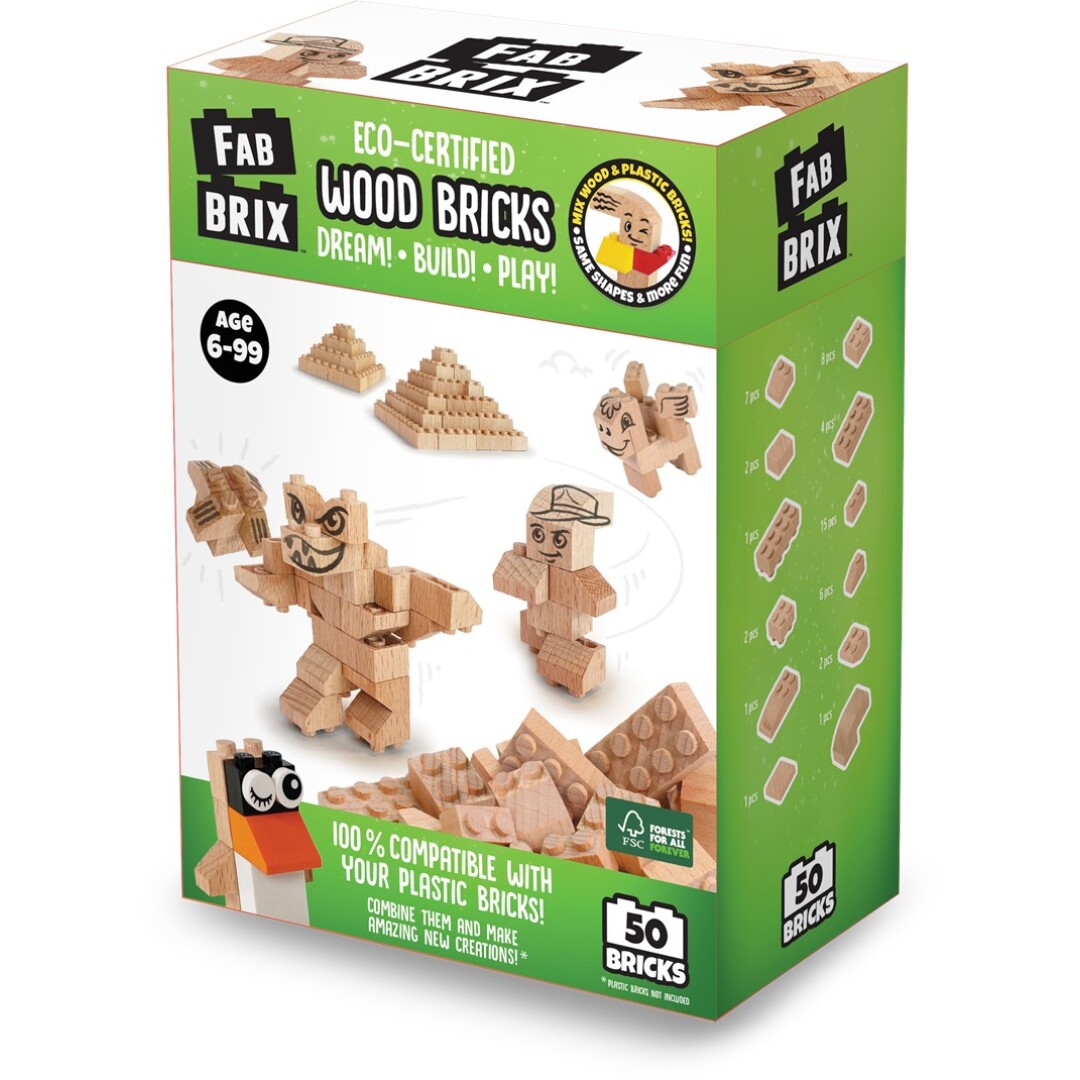 Imagen de FabBrix Natural Eco-Pack 50 piezas