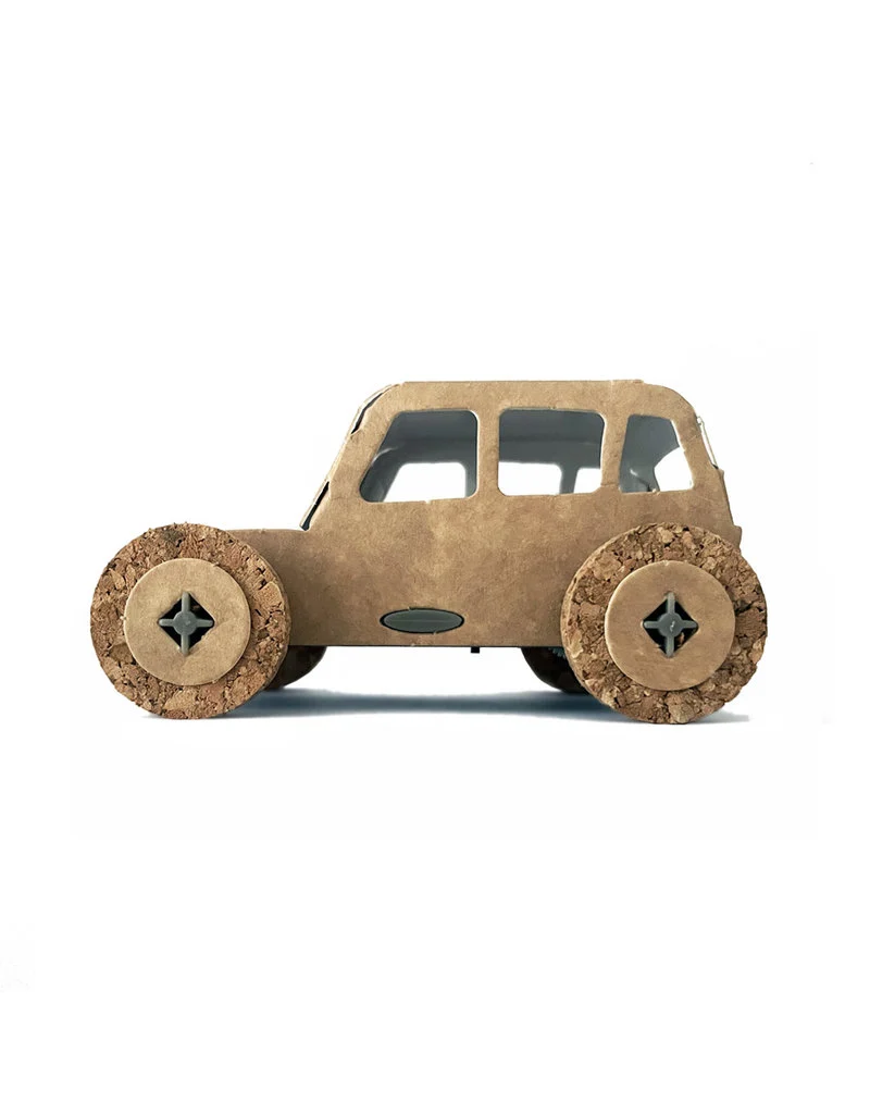 Imagen de Kit de construcción de energía solar Litogami - Autogami Renault 4L kraft