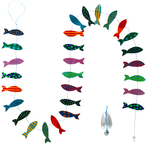Imagen de Guirnalda de papel Sardinas Zanzíbar