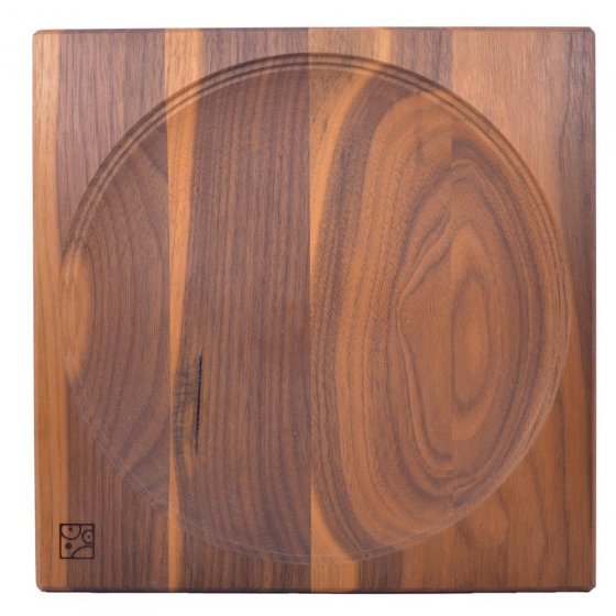 Imagen de Plato giratorio de nogal para peonzas (25cm)