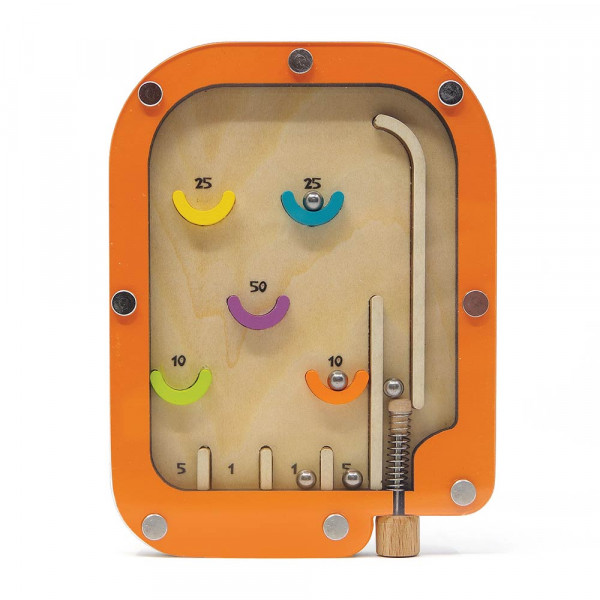 Imagen de Pinball de bolsillo de madera (varios colores)