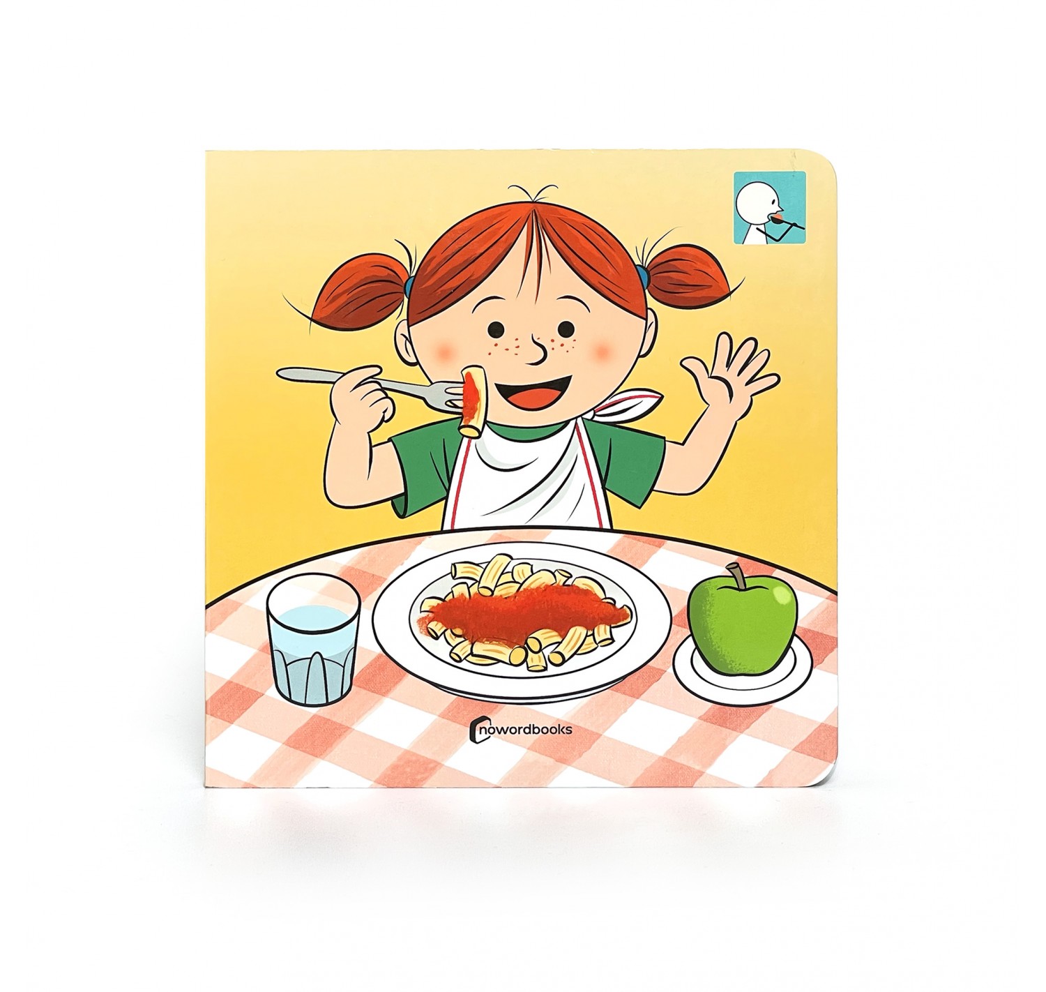 Imagen de Cuento ilustrado con pictos " Vamos a comer"