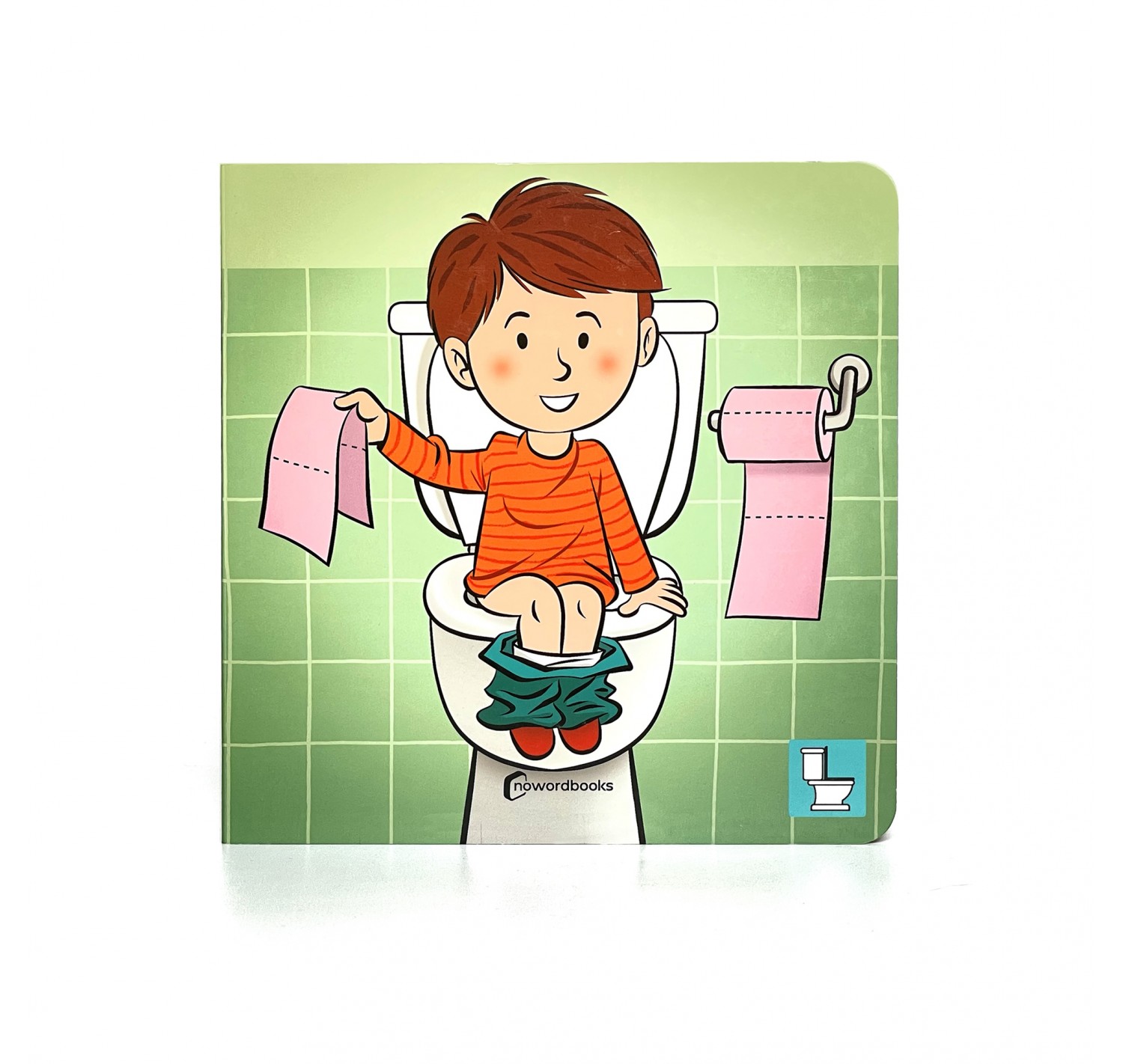 Imagen de Cuento ilustrado con pictos "Vamos al baño"