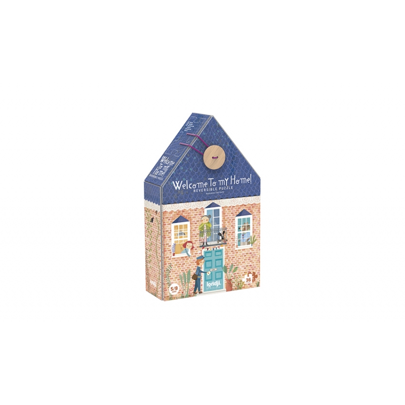 Imagen de Puzzle "Welcome to my home"