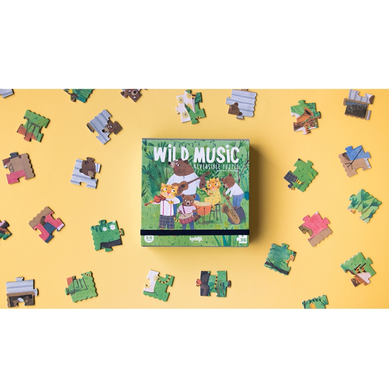 Img Galeria Puzzle " Wild music"