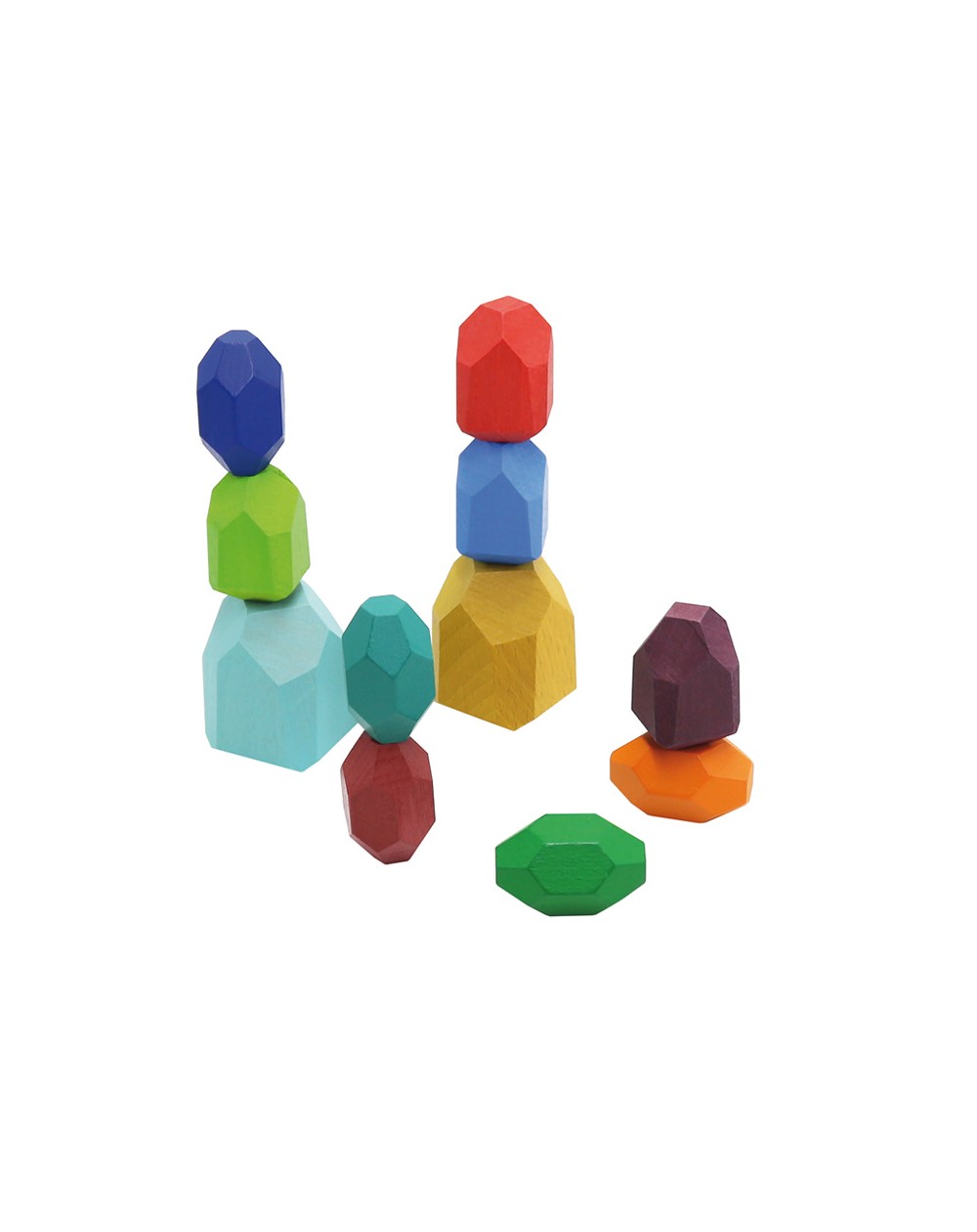 Imagen de Piedras de equilibrio de colores (11 piezas)