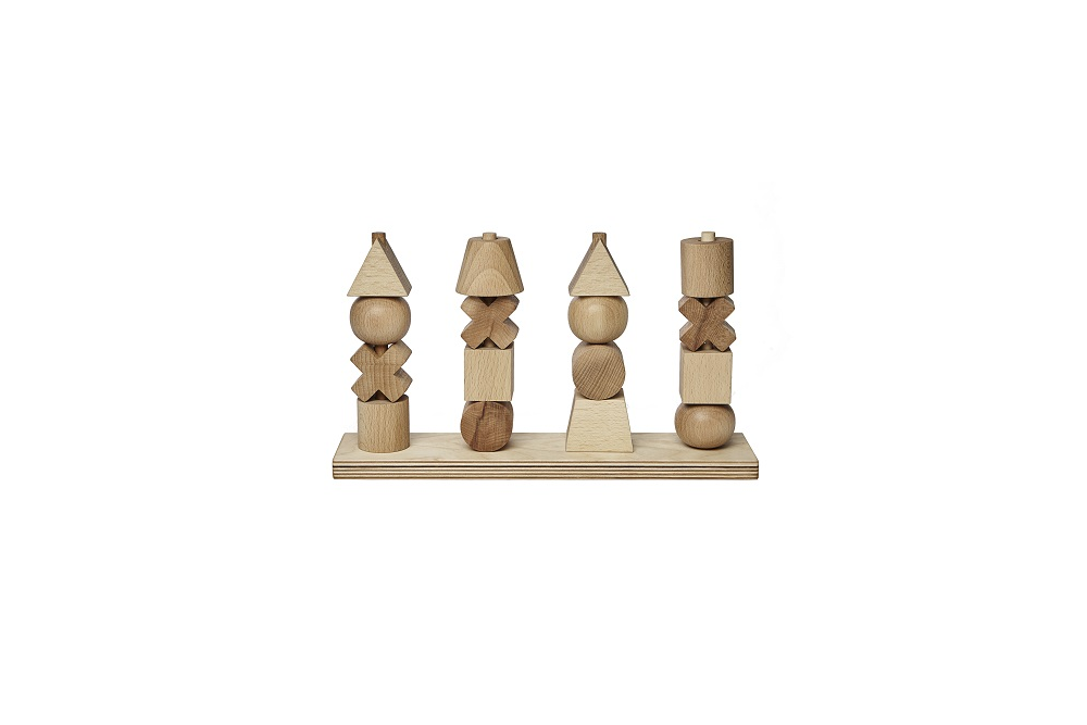 Imagen de Natural Stacking Toy XL WOODEN STORY