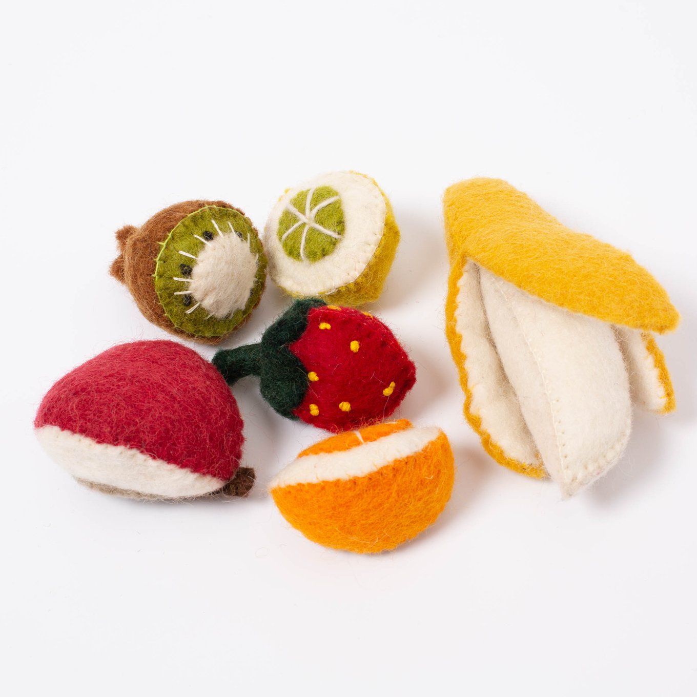 Imagen de Set de mini frutas de fieltro Papoose
